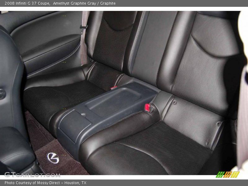 Amethyst Graphite Gray / Graphite 2008 Infiniti G 37 Coupe
