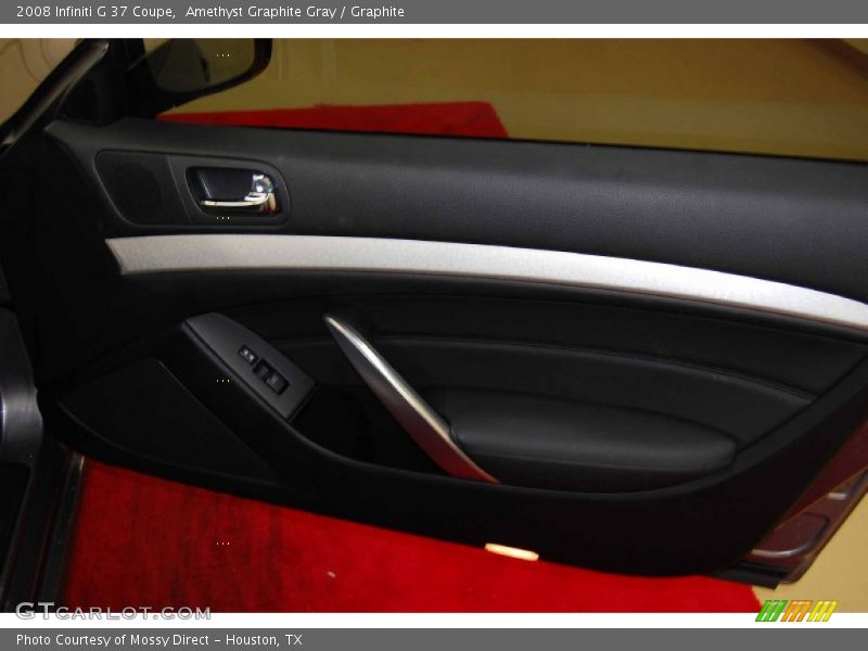Amethyst Graphite Gray / Graphite 2008 Infiniti G 37 Coupe