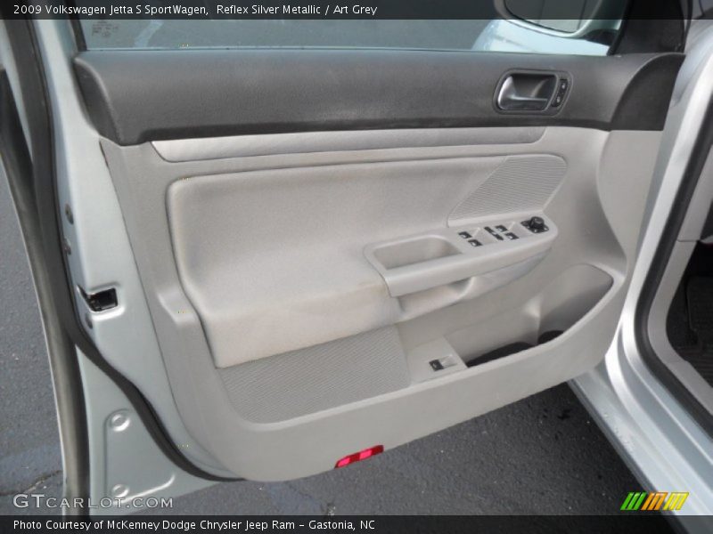 Reflex Silver Metallic / Art Grey 2009 Volkswagen Jetta S SportWagen