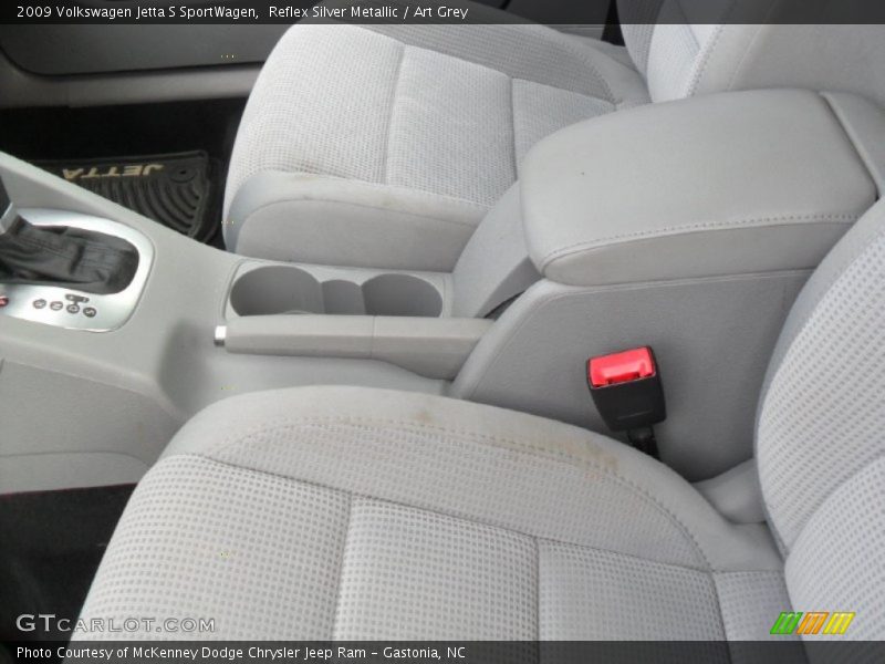 Reflex Silver Metallic / Art Grey 2009 Volkswagen Jetta S SportWagen
