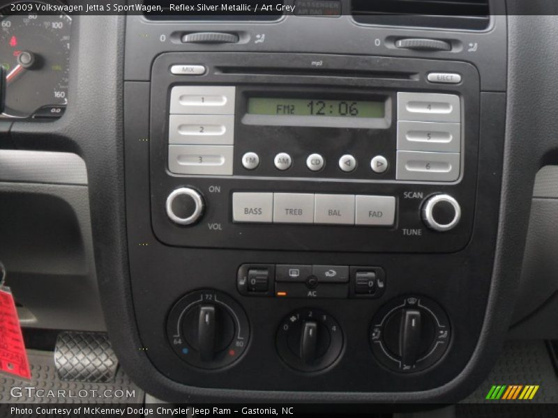 Reflex Silver Metallic / Art Grey 2009 Volkswagen Jetta S SportWagen