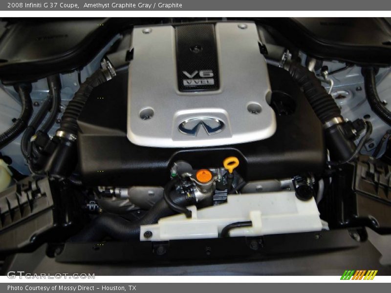 Amethyst Graphite Gray / Graphite 2008 Infiniti G 37 Coupe
