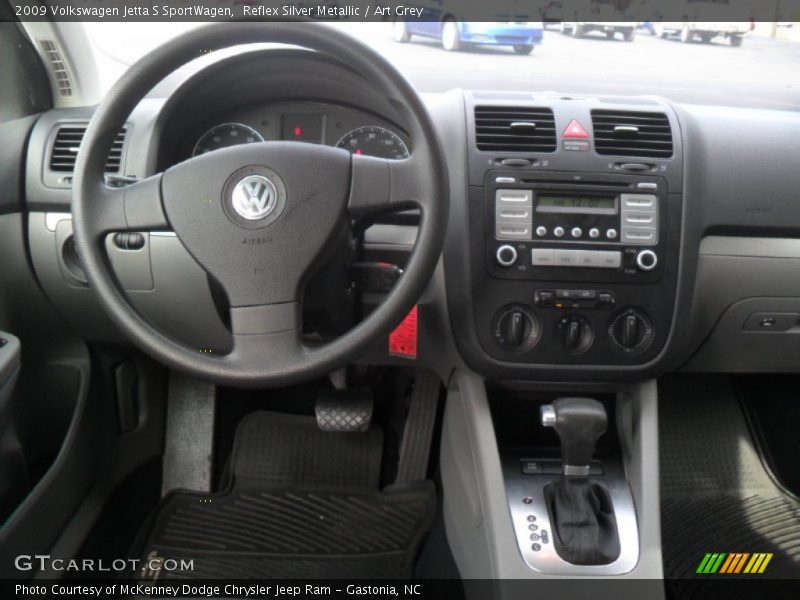 Reflex Silver Metallic / Art Grey 2009 Volkswagen Jetta S SportWagen