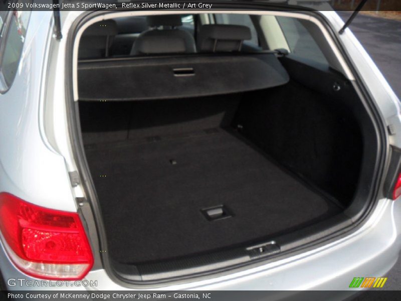 Reflex Silver Metallic / Art Grey 2009 Volkswagen Jetta S SportWagen