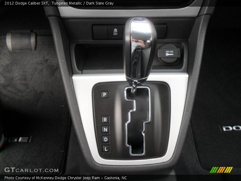  2012 Caliber SXT CVT Automatic Shifter