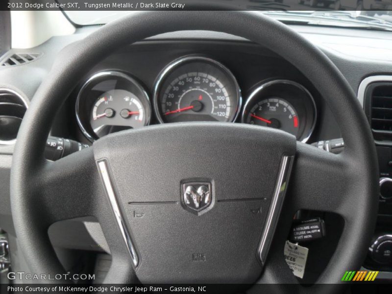 Tungsten Metallic / Dark Slate Gray 2012 Dodge Caliber SXT