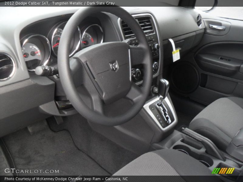 Dark Slate Gray Interior - 2012 Caliber SXT 
