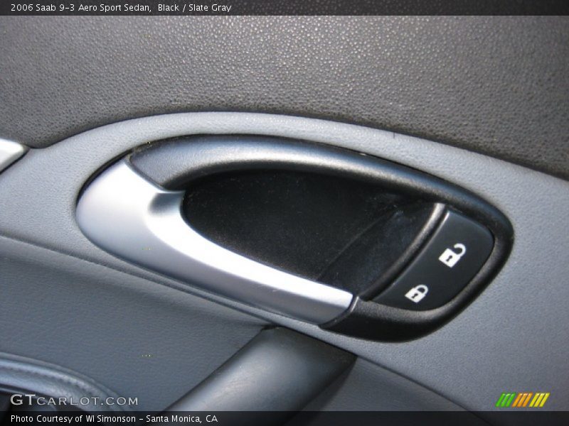 Black / Slate Gray 2006 Saab 9-3 Aero Sport Sedan