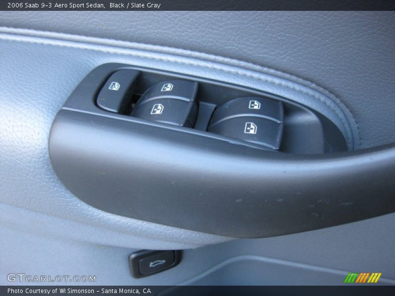 Black / Slate Gray 2006 Saab 9-3 Aero Sport Sedan