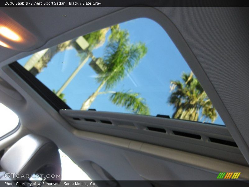 Black / Slate Gray 2006 Saab 9-3 Aero Sport Sedan