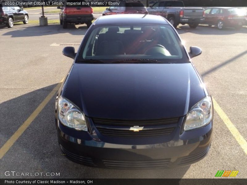 Imperial Blue Metallic / Ebony 2010 Chevrolet Cobalt LT Sedan