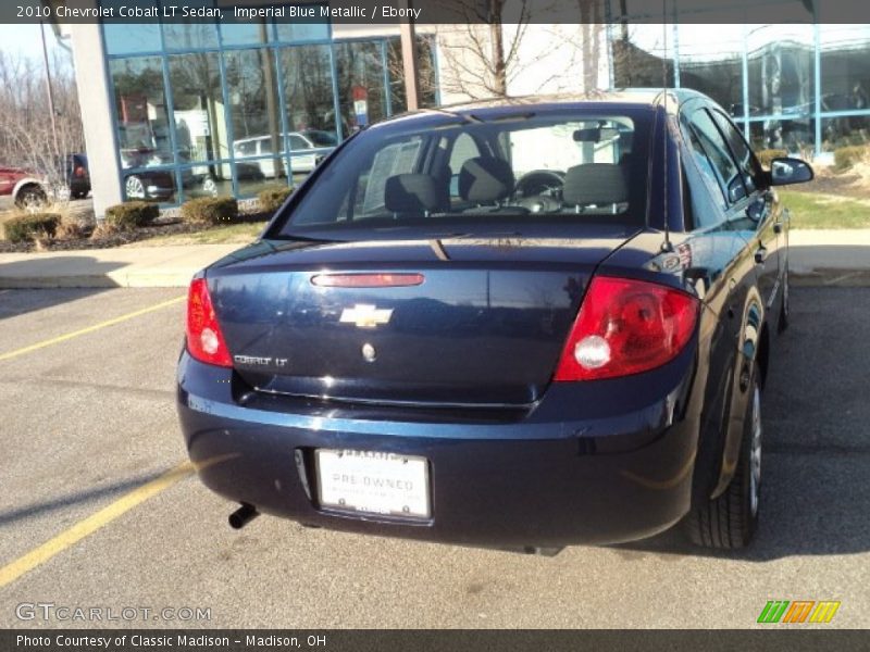 Imperial Blue Metallic / Ebony 2010 Chevrolet Cobalt LT Sedan
