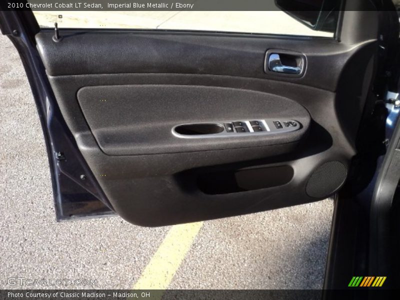 Imperial Blue Metallic / Ebony 2010 Chevrolet Cobalt LT Sedan