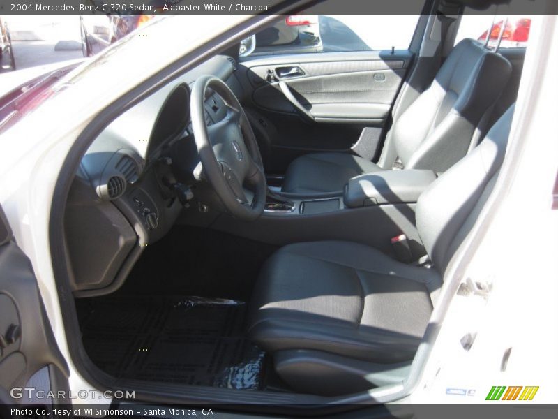 Alabaster White / Charcoal 2004 Mercedes-Benz C 320 Sedan