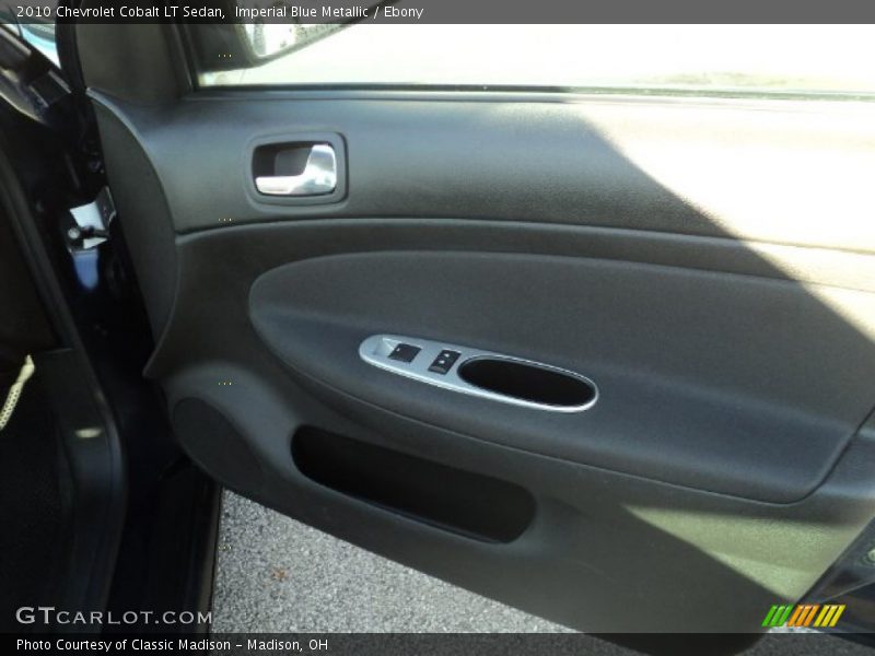 Imperial Blue Metallic / Ebony 2010 Chevrolet Cobalt LT Sedan