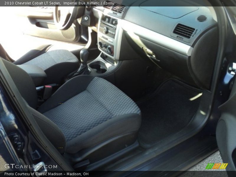 Imperial Blue Metallic / Ebony 2010 Chevrolet Cobalt LT Sedan