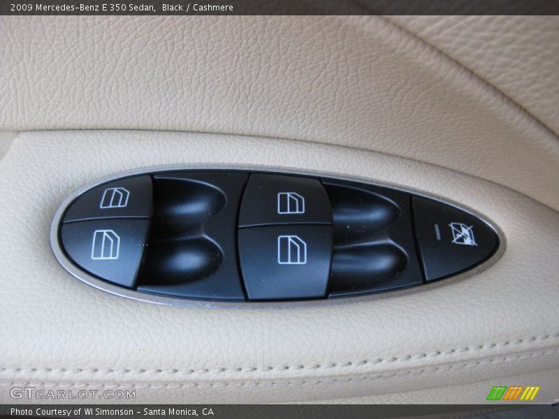 Black / Cashmere 2009 Mercedes-Benz E 350 Sedan