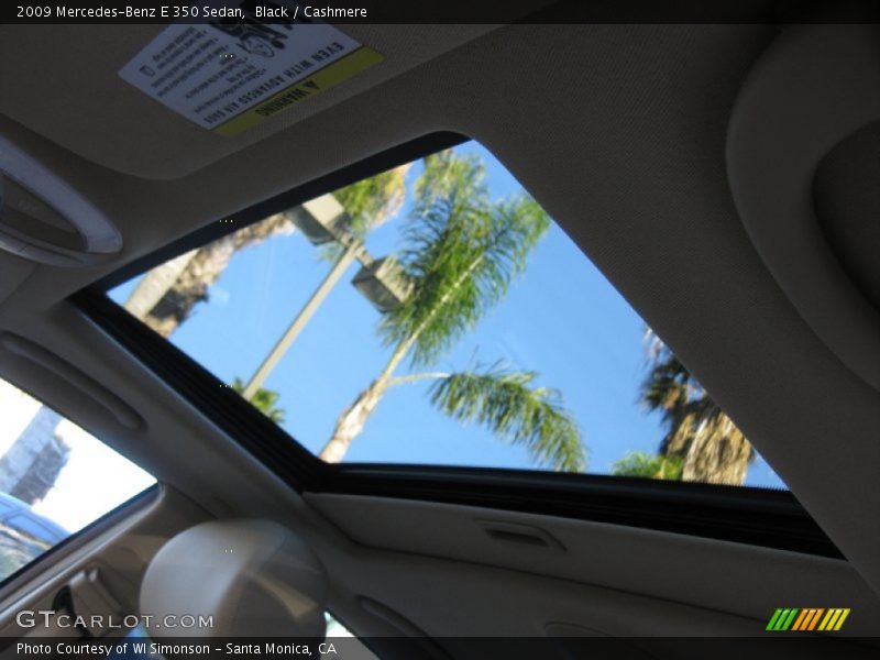 Black / Cashmere 2009 Mercedes-Benz E 350 Sedan
