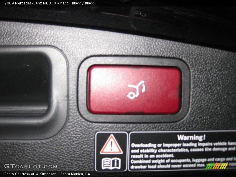 Black / Black 2009 Mercedes-Benz ML 350 4Matic