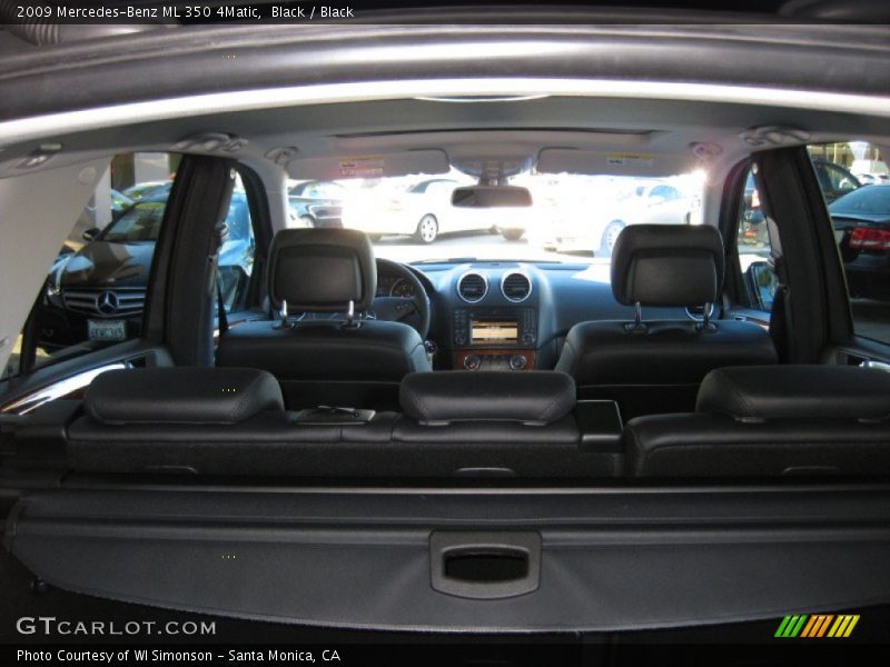 Black / Black 2009 Mercedes-Benz ML 350 4Matic