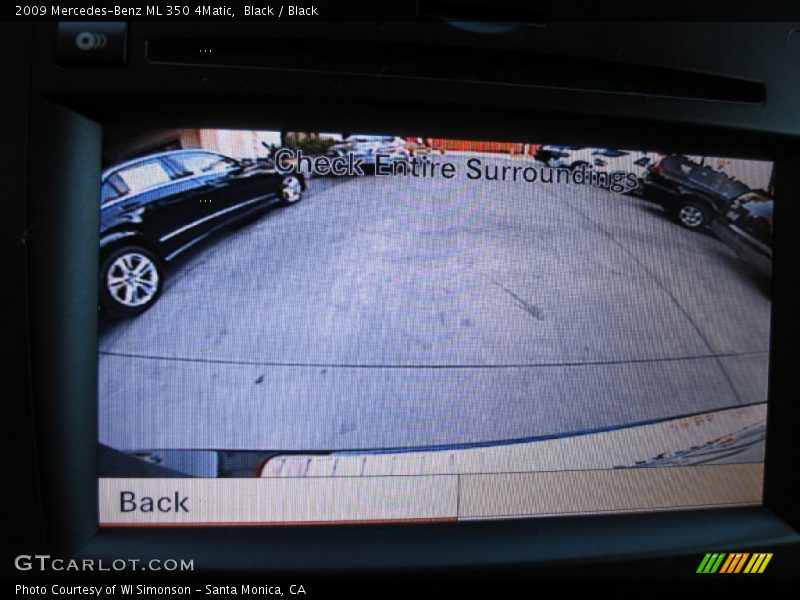 Black / Black 2009 Mercedes-Benz ML 350 4Matic