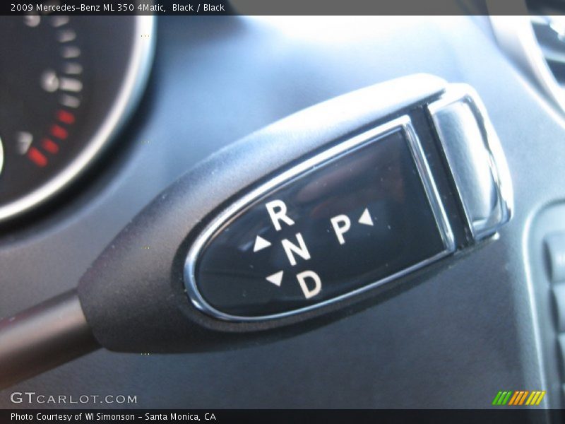 Black / Black 2009 Mercedes-Benz ML 350 4Matic