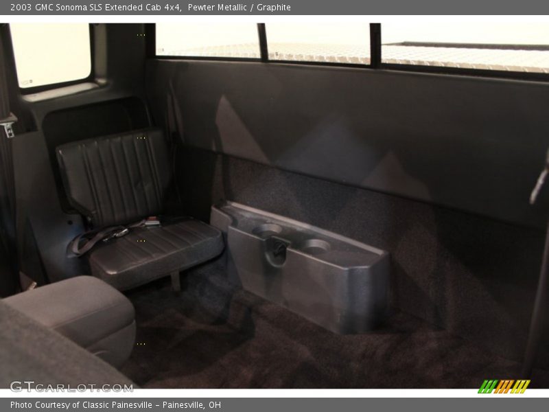 Pewter Metallic / Graphite 2003 GMC Sonoma SLS Extended Cab 4x4