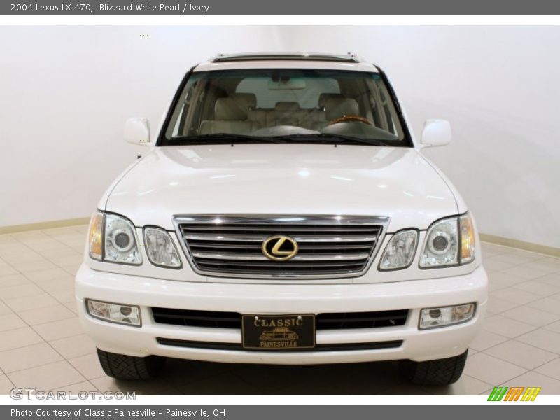 Blizzard White Pearl / Ivory 2004 Lexus LX 470