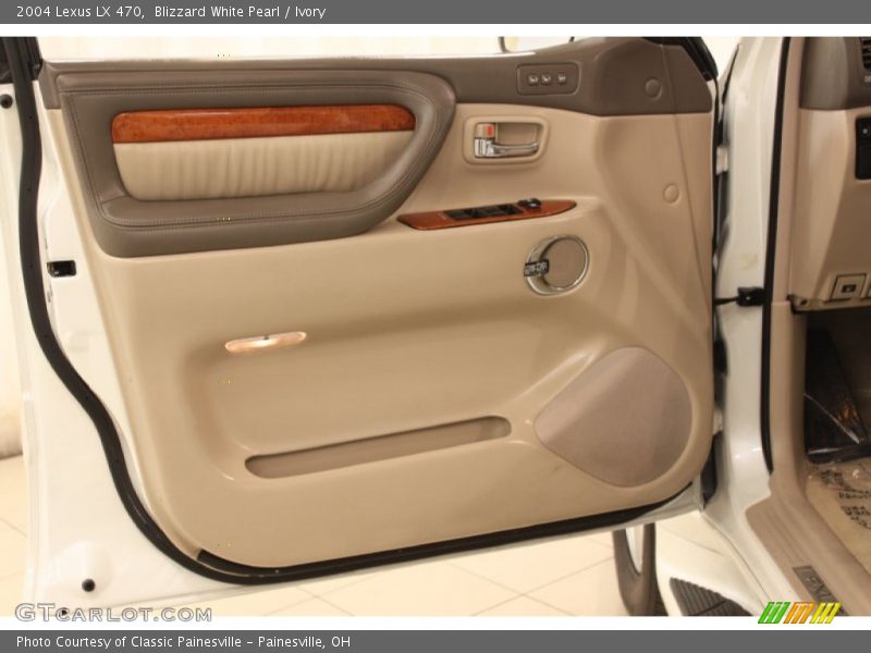 Blizzard White Pearl / Ivory 2004 Lexus LX 470
