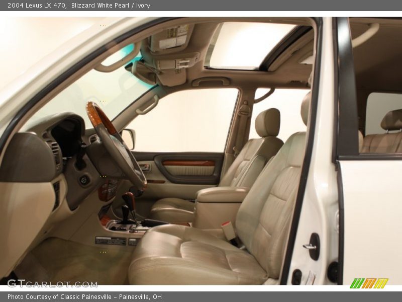 Blizzard White Pearl / Ivory 2004 Lexus LX 470