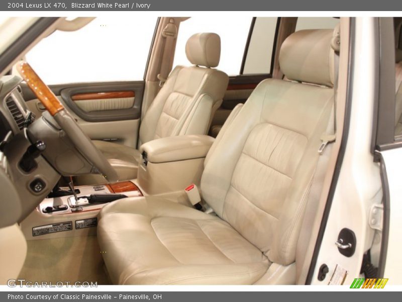 Blizzard White Pearl / Ivory 2004 Lexus LX 470