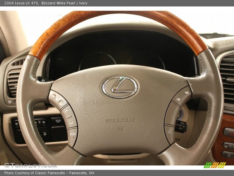 Blizzard White Pearl / Ivory 2004 Lexus LX 470