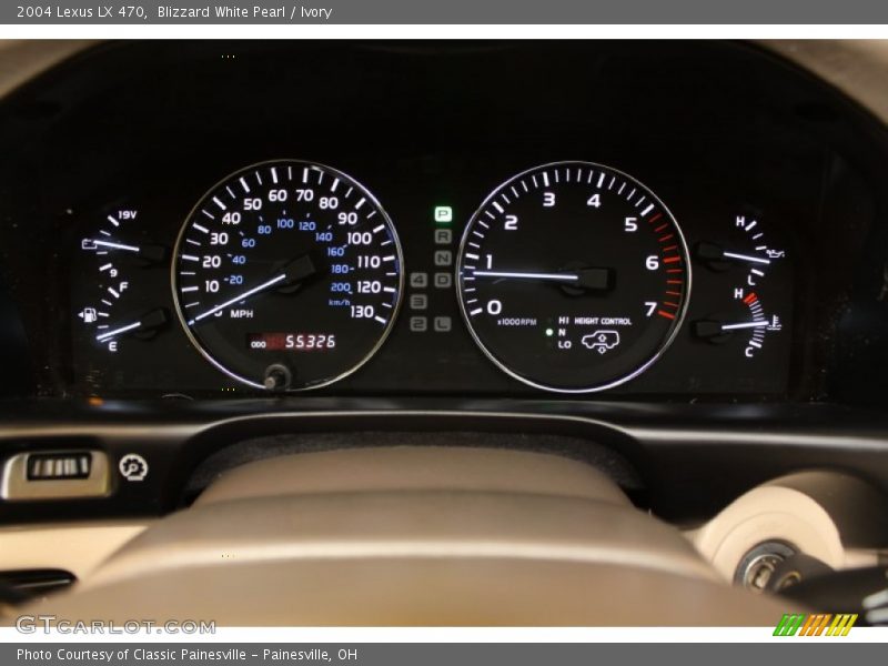 Blizzard White Pearl / Ivory 2004 Lexus LX 470