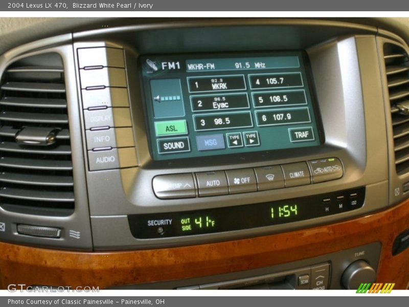 Blizzard White Pearl / Ivory 2004 Lexus LX 470