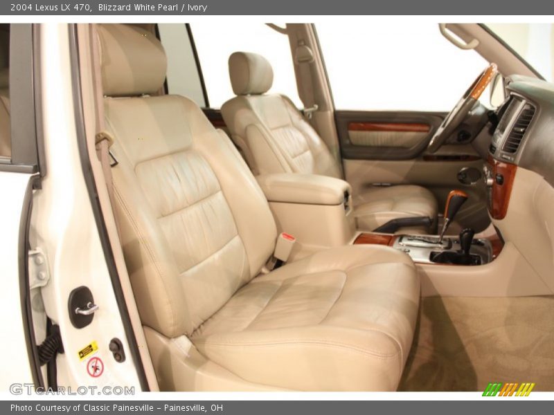 Blizzard White Pearl / Ivory 2004 Lexus LX 470