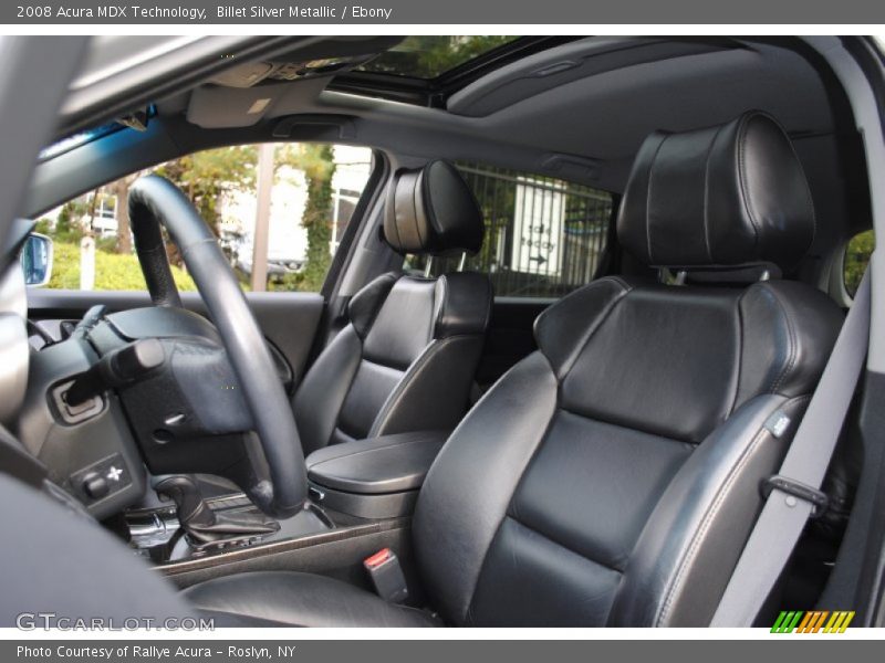 Billet Silver Metallic / Ebony 2008 Acura MDX Technology
