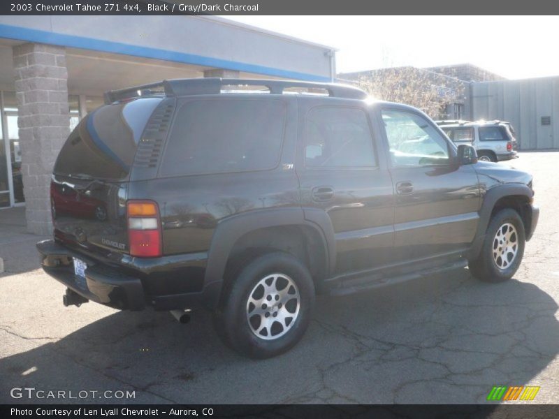 Black / Gray/Dark Charcoal 2003 Chevrolet Tahoe Z71 4x4