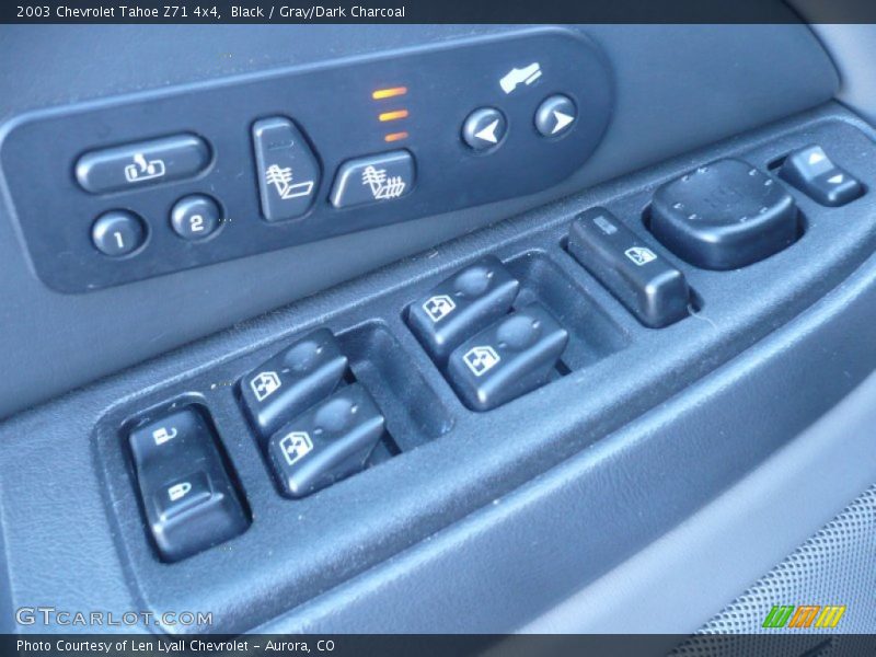Black / Gray/Dark Charcoal 2003 Chevrolet Tahoe Z71 4x4