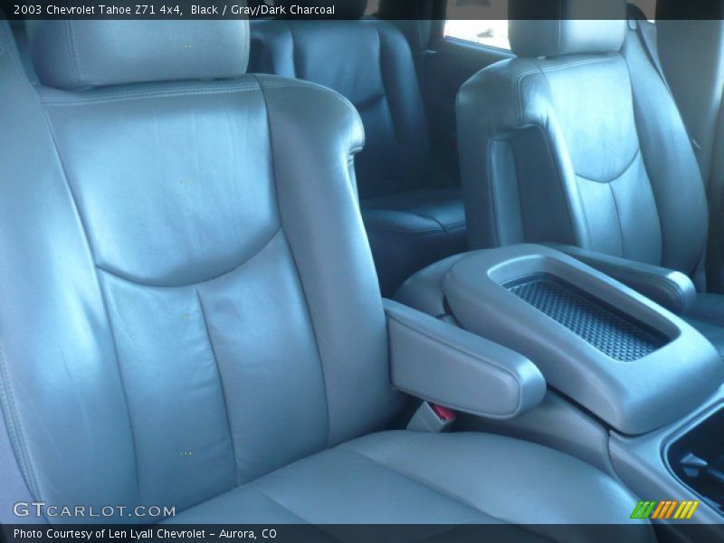 Black / Gray/Dark Charcoal 2003 Chevrolet Tahoe Z71 4x4