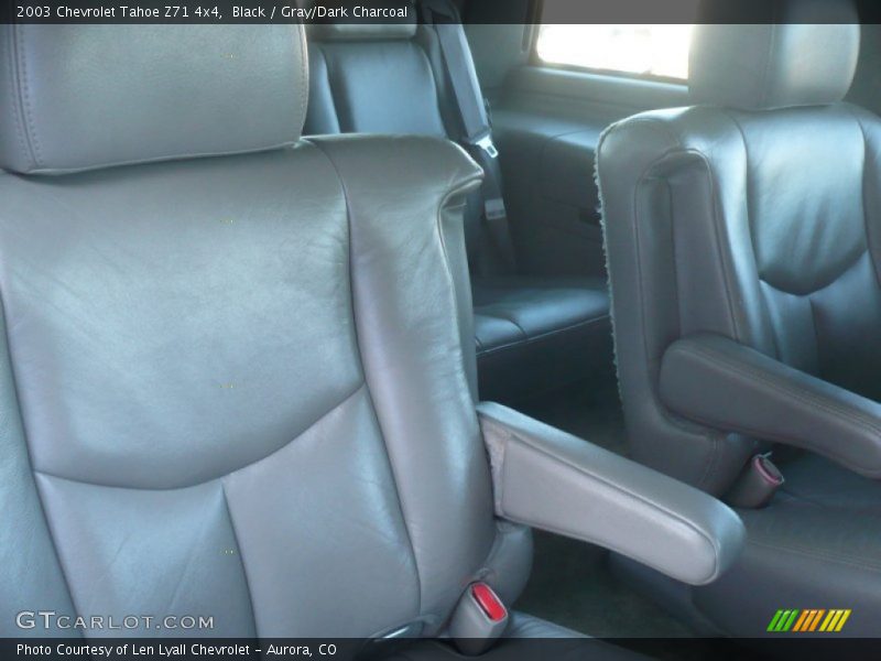 Black / Gray/Dark Charcoal 2003 Chevrolet Tahoe Z71 4x4