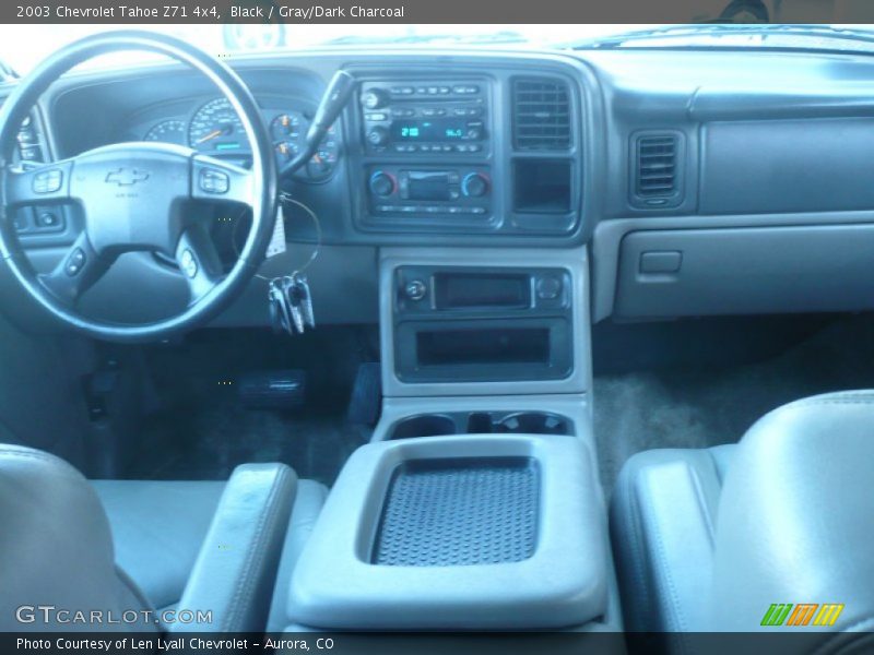 Black / Gray/Dark Charcoal 2003 Chevrolet Tahoe Z71 4x4