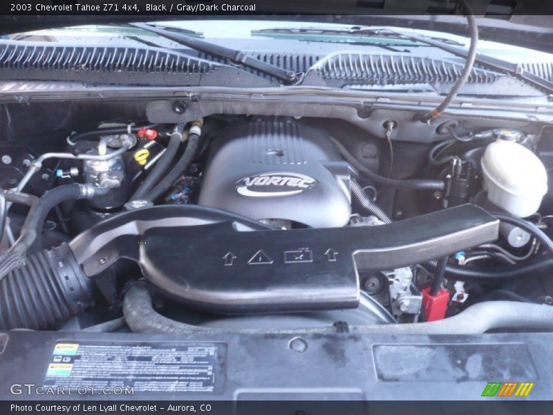 Black / Gray/Dark Charcoal 2003 Chevrolet Tahoe Z71 4x4