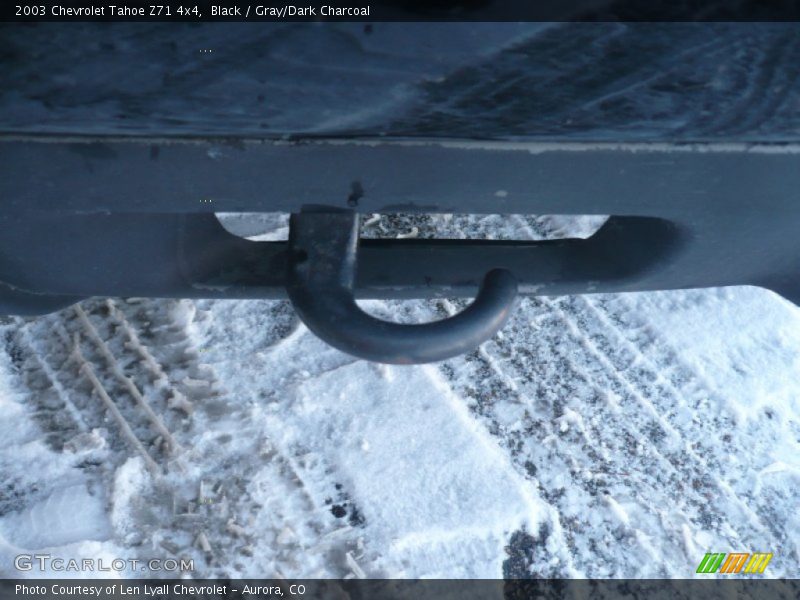 Black / Gray/Dark Charcoal 2003 Chevrolet Tahoe Z71 4x4