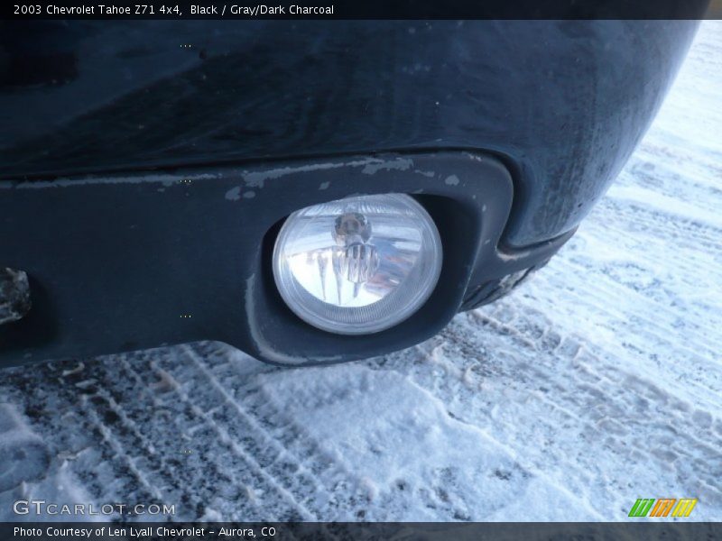 Black / Gray/Dark Charcoal 2003 Chevrolet Tahoe Z71 4x4