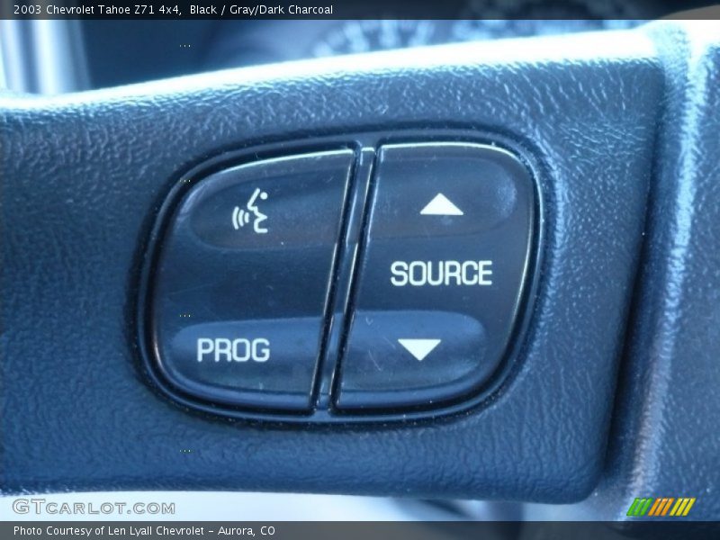 Black / Gray/Dark Charcoal 2003 Chevrolet Tahoe Z71 4x4