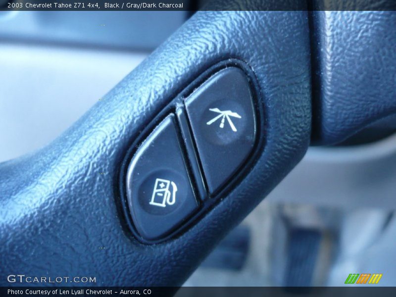 Black / Gray/Dark Charcoal 2003 Chevrolet Tahoe Z71 4x4