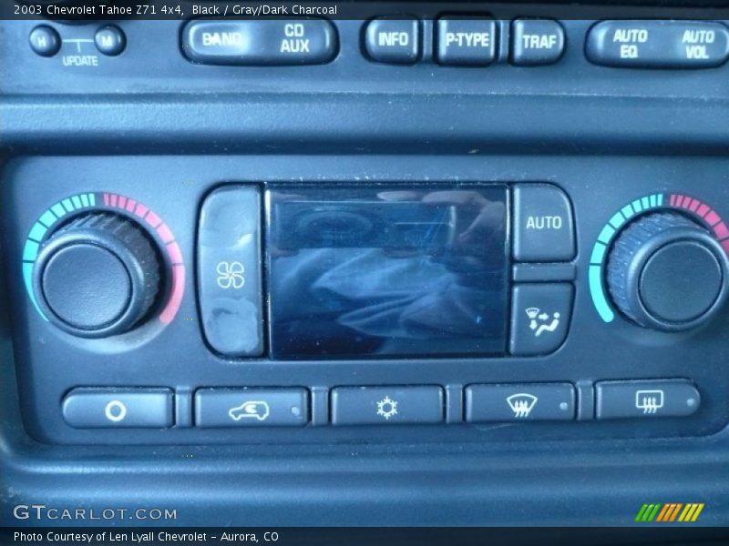 Black / Gray/Dark Charcoal 2003 Chevrolet Tahoe Z71 4x4