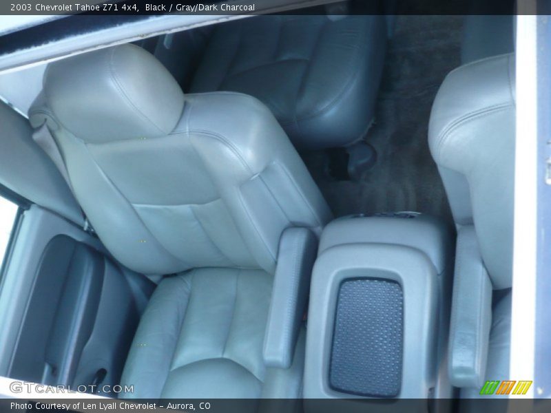 Black / Gray/Dark Charcoal 2003 Chevrolet Tahoe Z71 4x4