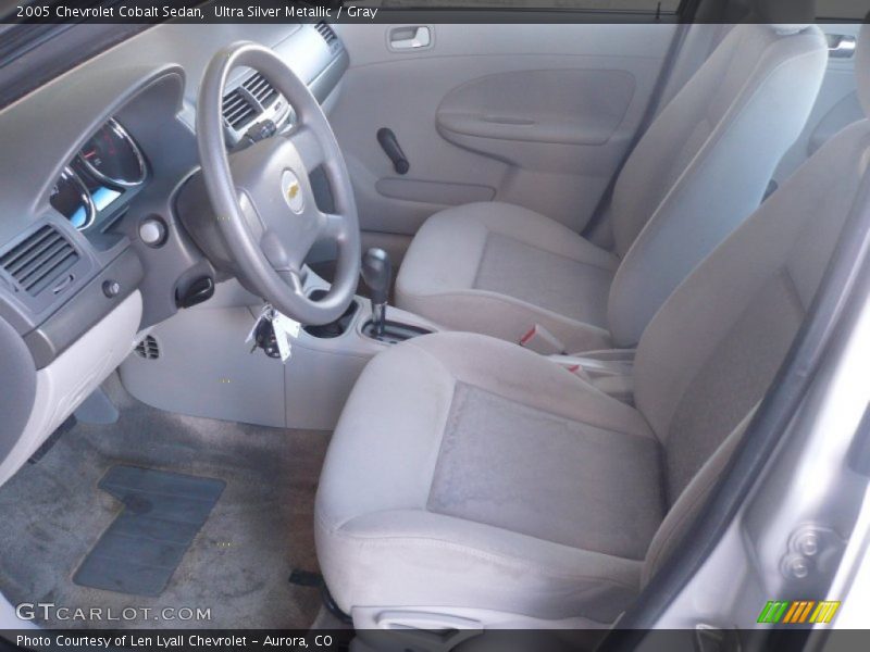 Ultra Silver Metallic / Gray 2005 Chevrolet Cobalt Sedan