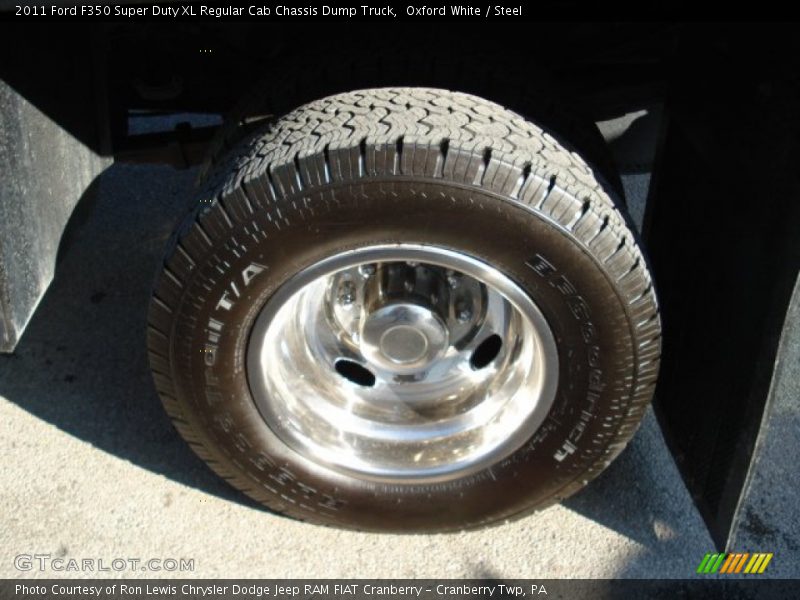 Oxford White / Steel 2011 Ford F350 Super Duty XL Regular Cab Chassis Dump Truck